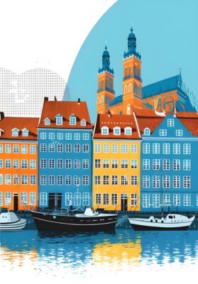 copenhagen-travel-poster-design